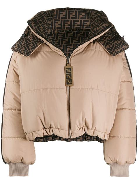 fendi puffer jacket women|farfetch Fendi puffer jacket.